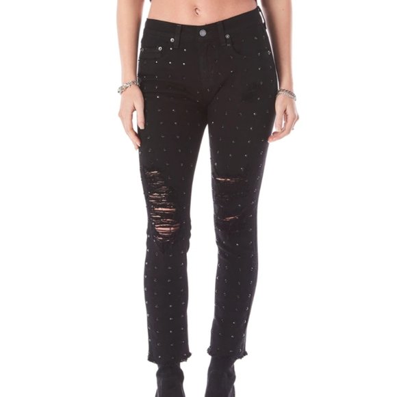 LF Denim - 🥳HOST PICK🥳LF STORES MIA ALLOVER RHINESTONE JEAN